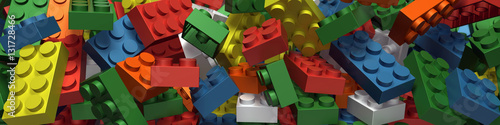 Plastic building blocks