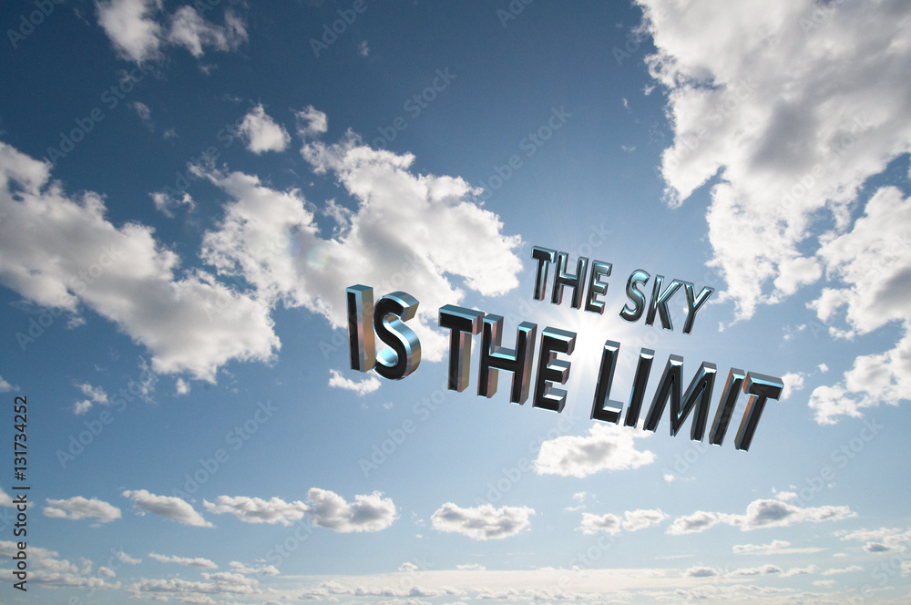 The Sky Is The Limit の Stock フォト | Adobe Stock