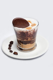 Coffee with a dash of milk