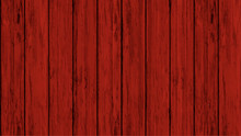 Red Fence Board Background