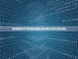 Poster - Grundgesetz für die Bundesrepublik Deutschland