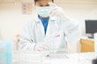 © toeytoey - asia scientist working in biological laboratory.