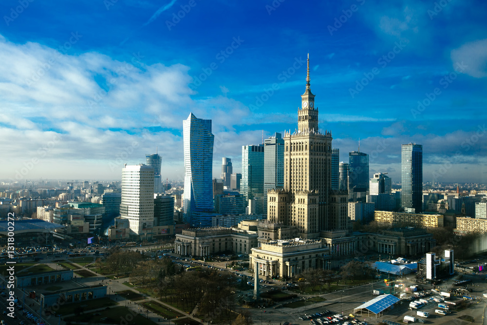 Warsaw skyline