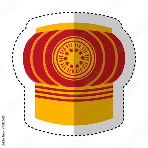 traditional japanese lamp icon vector illustration design – kaufen Sie