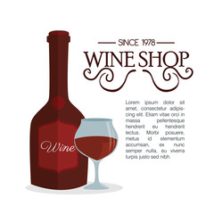 Wall Mural - the best wine collection vector illustration design