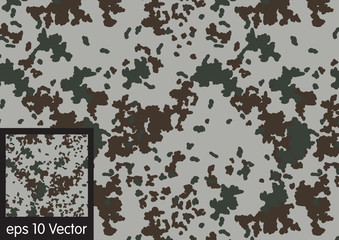 Wall Mural - camouflage pattern vector