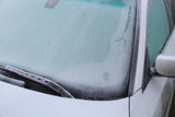 Fototapeta  - gefrorene Autoscheibe