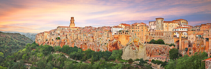 pitigliano, grosseto, tuscany, italy