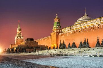 Wall Mural - Кремлевская стена Kremlin wall