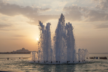 Wall Mural - Fountain in Abu Dhabi