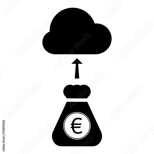 crowdfunding icon filled black