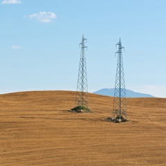 Canvas Print - Power Line