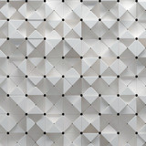 Fototapeta  - 3d illustration of geometric pattern
