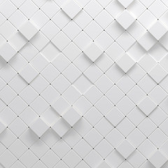 Aufkleber - 3d illustration of geometric pattern