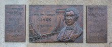 William Tierney Clark Commemorative Plaque Near Chain Bridge In Budapest