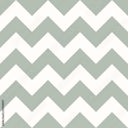 Naklejka - mata magnetyczna na lodówkę Fashion zigzag pattern, seamless vector background