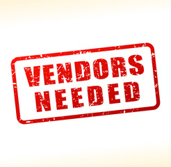 Wall Mural - vendors needed text buffered