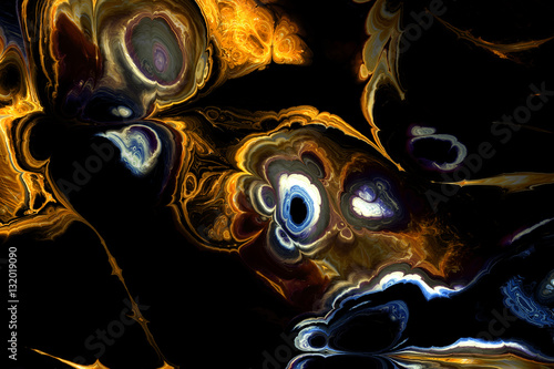 An Abstract Eye Fractal For Creative Design Decoration Fractal For Creative Design Decoration