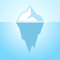 iceberg vector icon