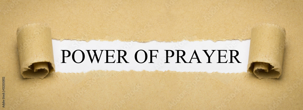Power of Prayer - obrazy, fototapety, plakaty 