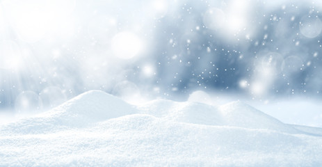 Wall Mural - snow space