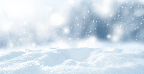 Wall Mural - snow space