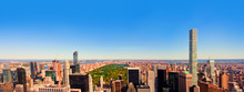 Panorama Of New York With Central Park