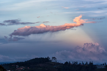 sunset clouds