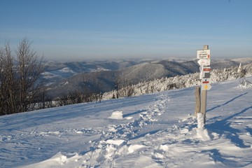 Station de ski du Ballon d'Alsace neige 