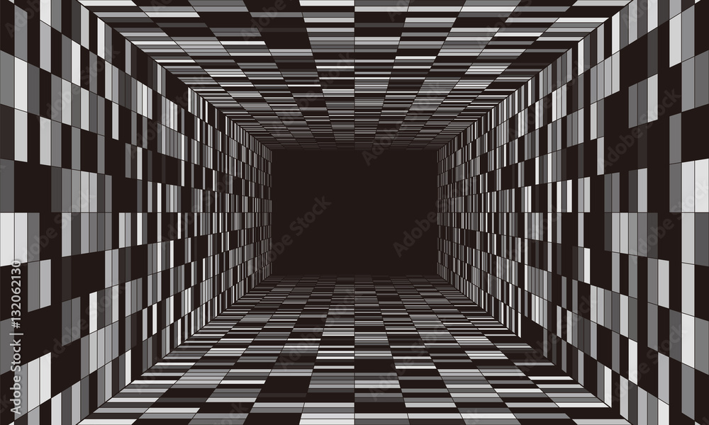 空間 モノクロ 背景 Wall Mural Wallpaper Murals Abs Jp