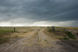 Stormy Sky Over Prairie