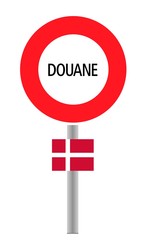 Canvas Print - Douane au Danemark