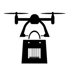 Sticker - Livraison par drone