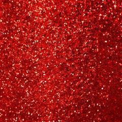 Wall Mural - shiny red glitter texture background