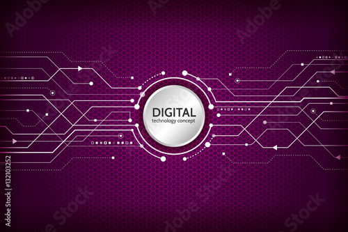 Hi Tech Computer Digital Technology Abstract Technology