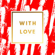 © olhakostiuk - Valentine day greeting card.
