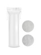 White cotton pads package with cotton rounds