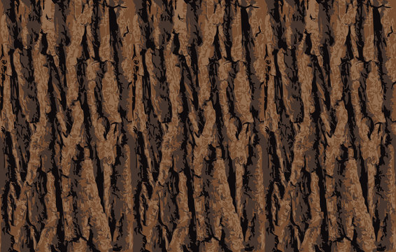seamless tree bark texture. endless wooden background for web page fill or graphic design. oak or ma