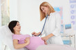 © Africa Studio - Doctor examining young pregnant woman in hospital