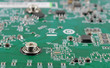 computer chip Electronics motherboard high tech green