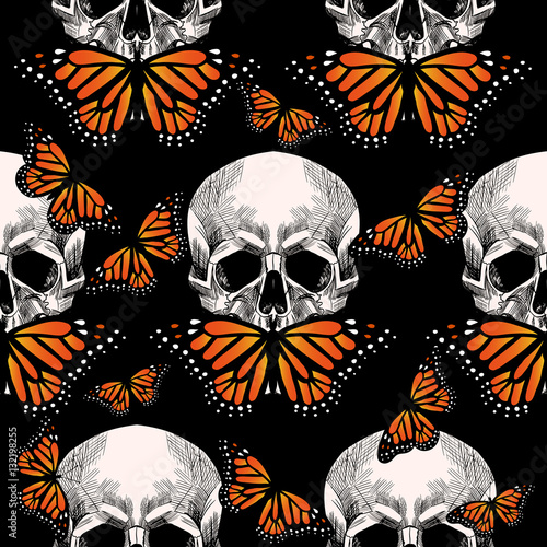 Free Free 108 Butterfly Skull Svg SVG PNG EPS DXF File