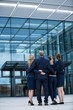© WavebreakmediaMicro - Businesspeople forming a huddle in office premises