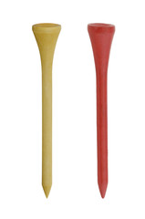 Poster - wood golf tees