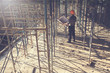 © jat306 - Engineer Architect working at Construction Site