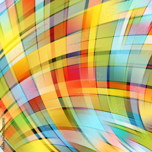 Abstract Colorful Background With Swirl Waves Abstract