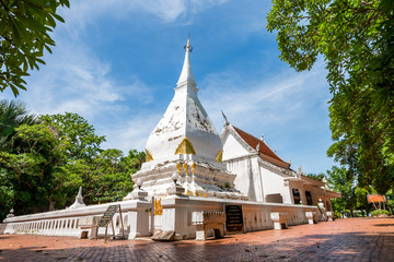 Canvas Print - Phra That Si Song Rak, old age buddhist religion temple in Loei