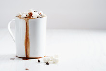 Hot Chocolate With Mini Marshmallows