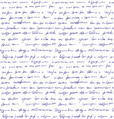unidentified handwriting scribble. seamless pattern