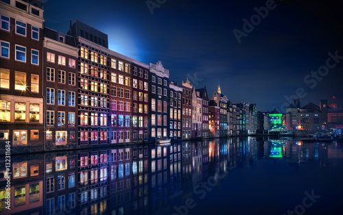 Photo Amsterdam Windows Colors - Netherlands