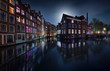 Moonlight over Amsterdam - Netherlands